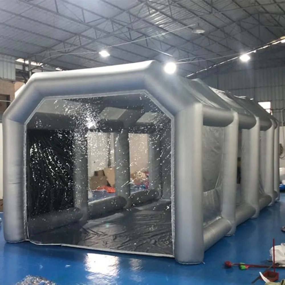 Customized Portable Inflatable Spray Paint Booth With Carbon Filters Ideal  For Commercial Use In Used Cars And Trucks, And Garages 12x6x4mH 40ft X  20ft*13ft From Hzw_lnflatable, $992.86